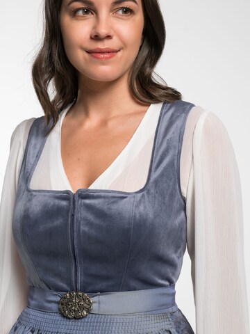 SPIETH & WENSKY Dirndl 'Elli' in Blauw