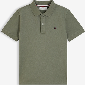 T-Shirt 'Essential' TOMMY HILFIGER en vert : devant