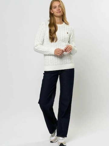 Pull-over 'Madeline' U.S. POLO ASSN. en blanc