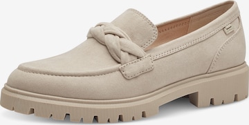 Chaussure basse s.Oliver en beige : devant