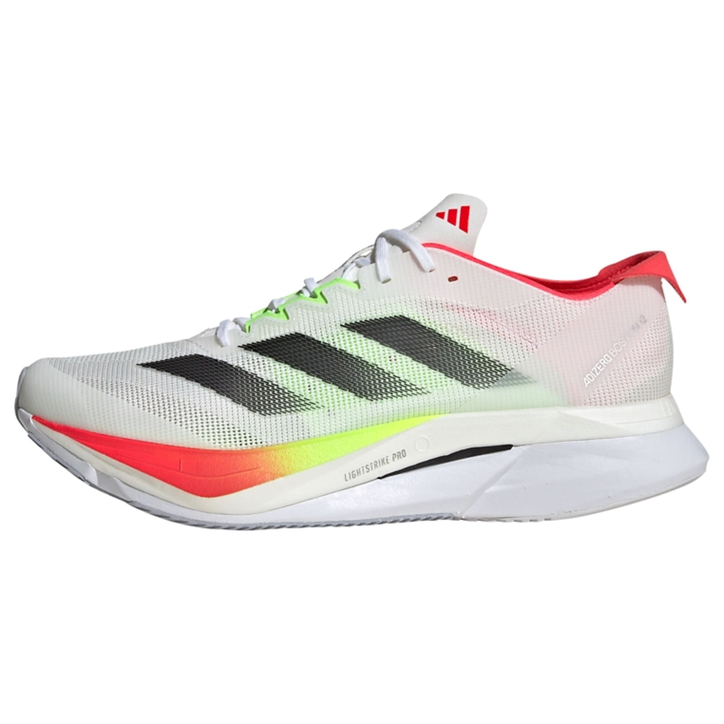 Chaussure de course 'Adizero Boston 12' ADIDAS PERFORMANCE en blanc : devant