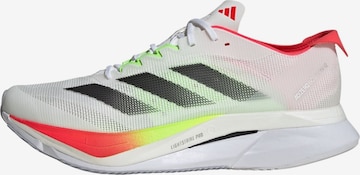 Chaussure de course 'Adizero Boston 12' ADIDAS PERFORMANCE en blanc : devant