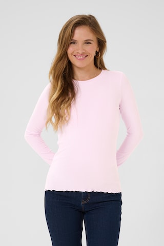 Kaffe T-Shirt 'KADrew' in Lila: Vorderseite