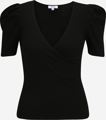 Dorothy Perkins Petite - Camiseta en negro: frente
