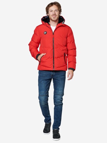 KOROSHI Winter jacket in Red