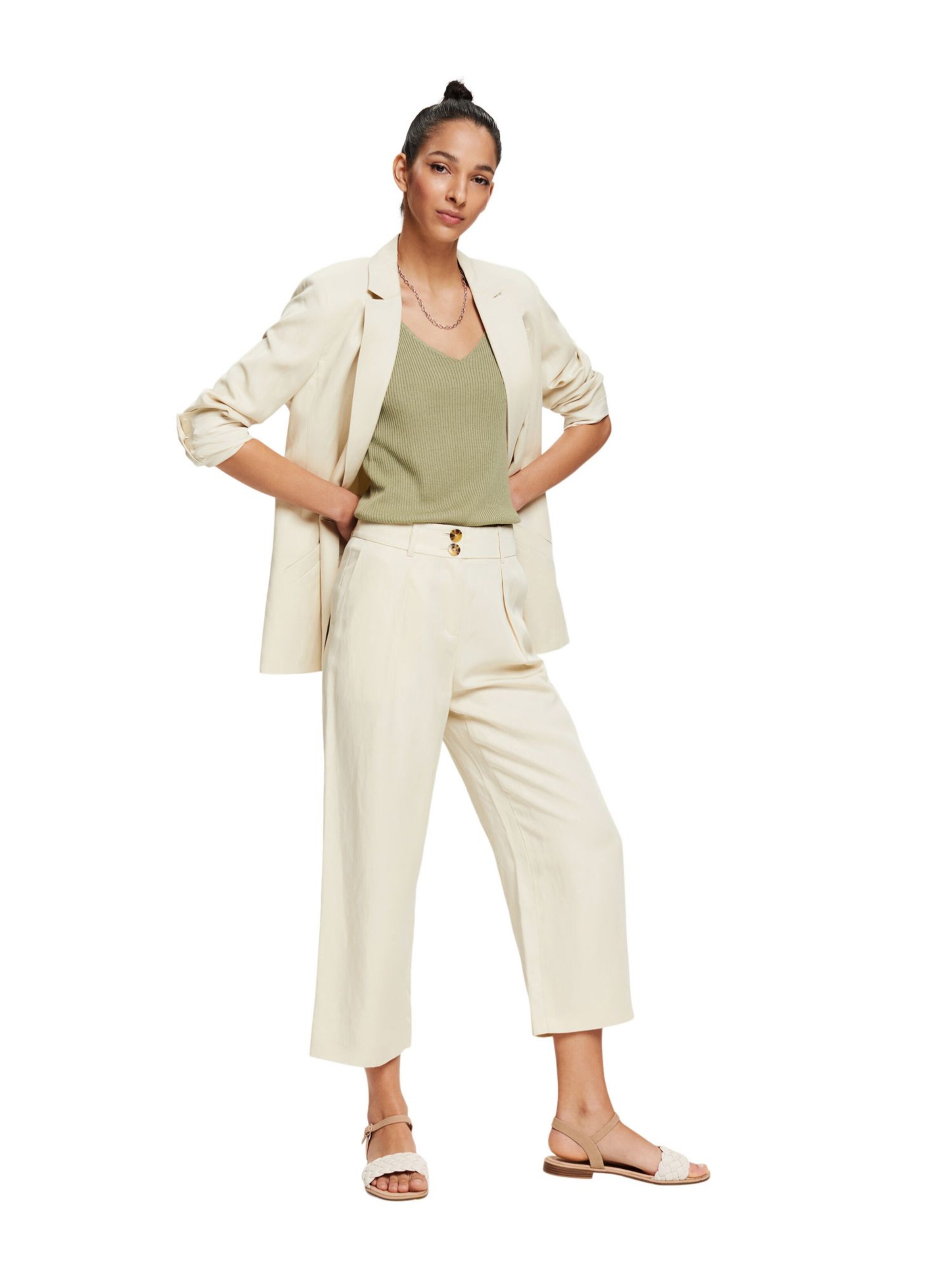 Frauen Große Größen ESPRIT Top in Oliv - SJ76439 Frauen Große Größen ESPRIT Top in Oliv - SJ76439