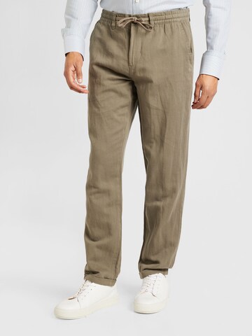 Casual Friday Regular Pants 'Pandrup' in Grey: front
