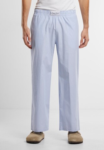 Pantalon de pyjama Another Cotton Lab en bleu : devant