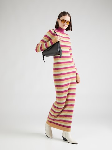 Nasty Gal Knitted dress in Mixed colors