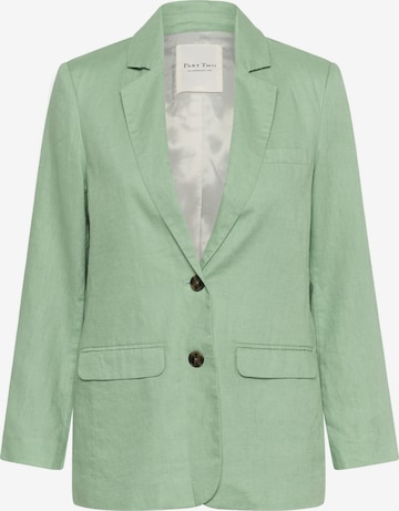 Part Two Blazer 'PWNyan' i grøn: forside