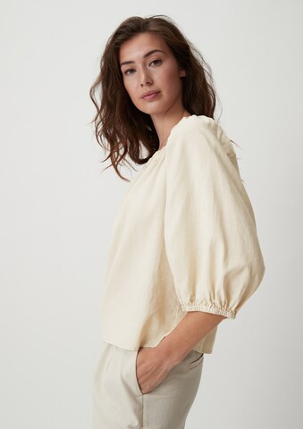 Chemisier comma casual identity en beige