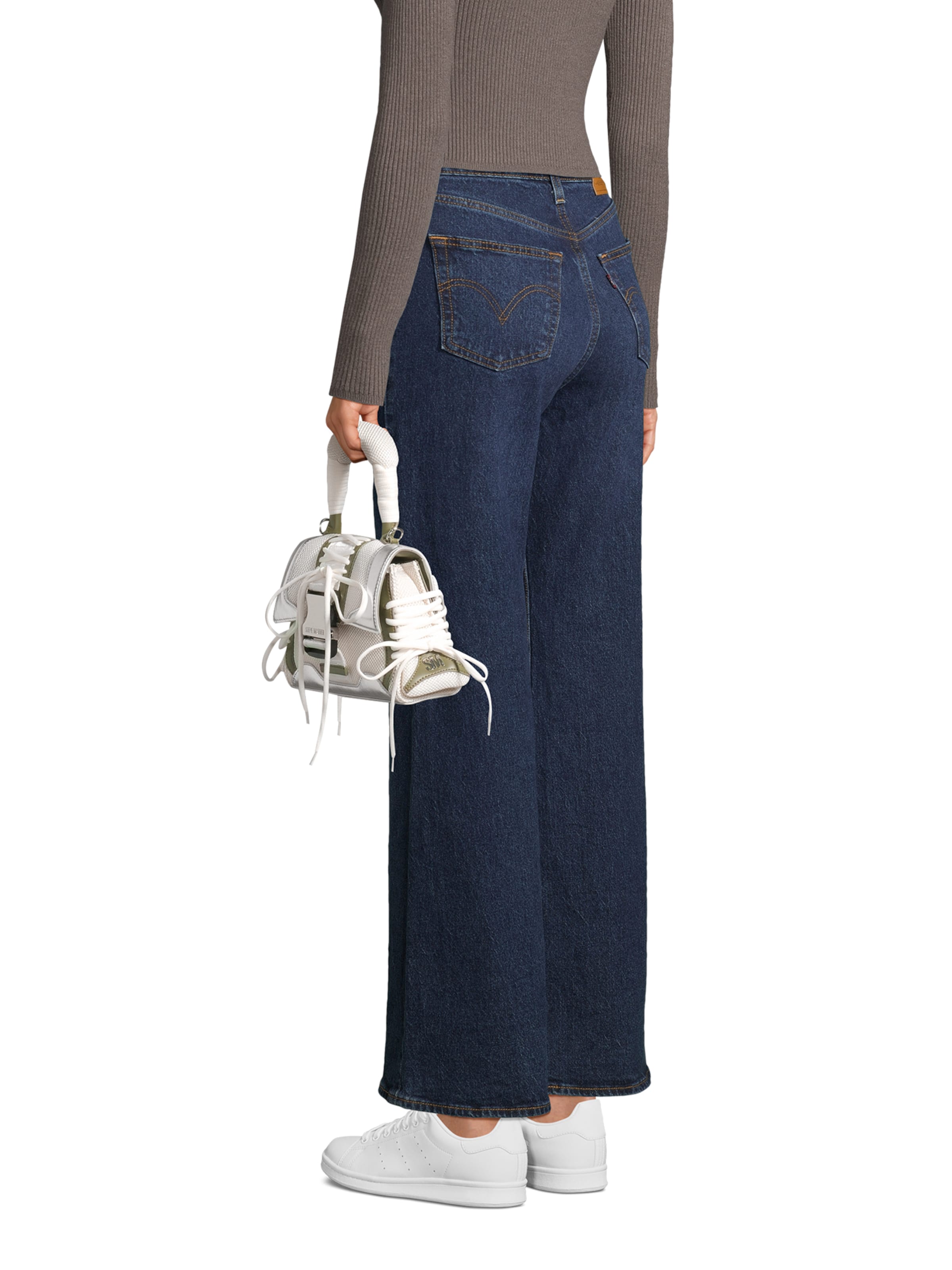 STEVE MADDENRučna torbica 'Bdiego-M' - srebro boja: prednji dio