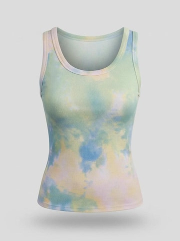 No Matter What Top in Grau: Vorderseite