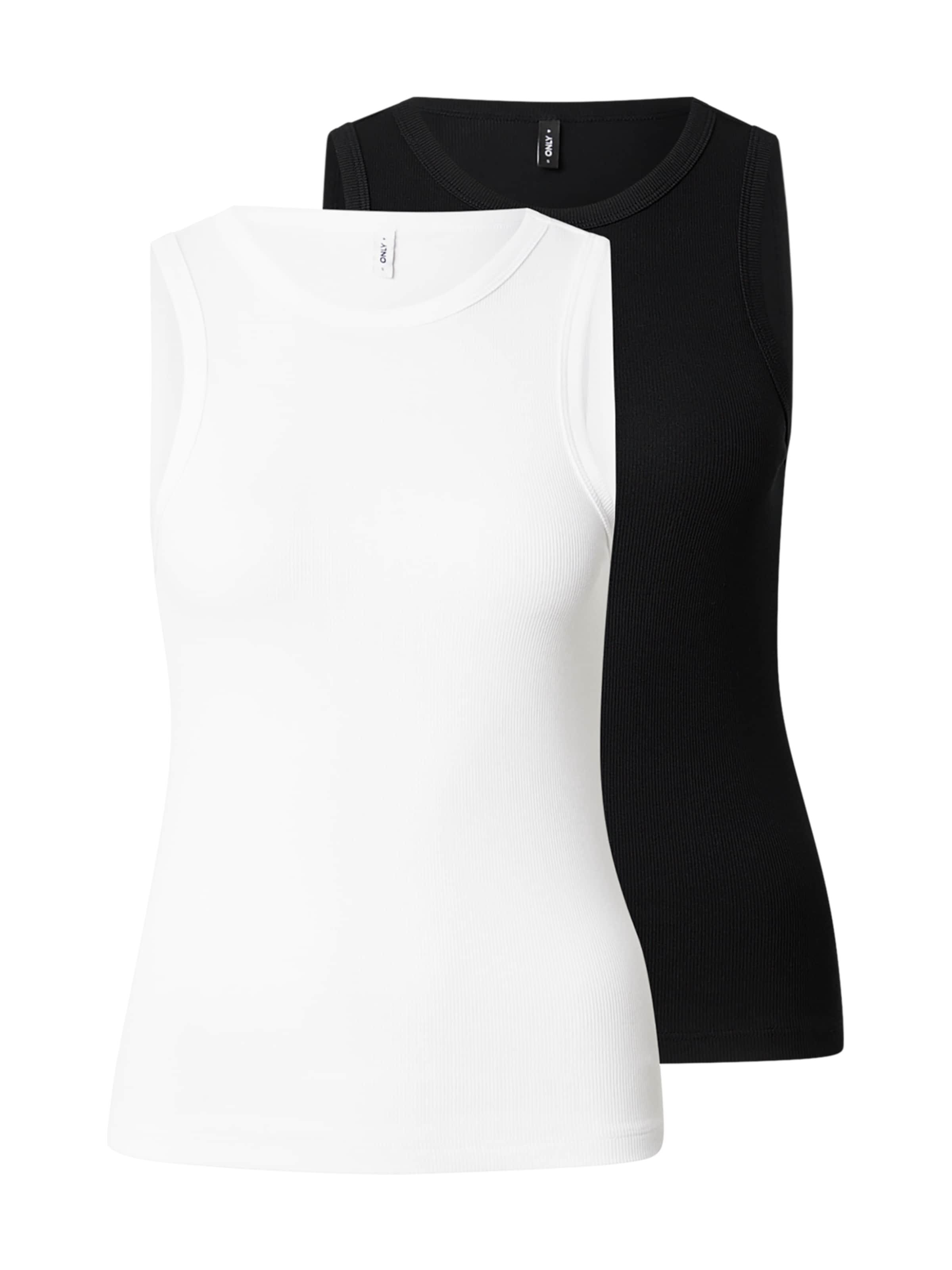 ONLY Top 'ONLSALLY' in Schwarz: Vorderseite