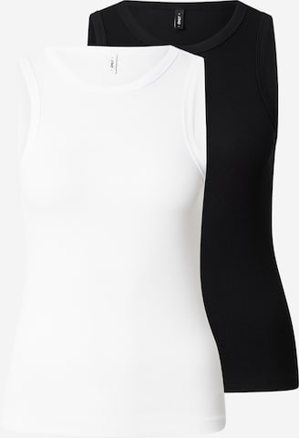 ONLY Top 'ONLSALLY' in Schwarz: Vorderseite