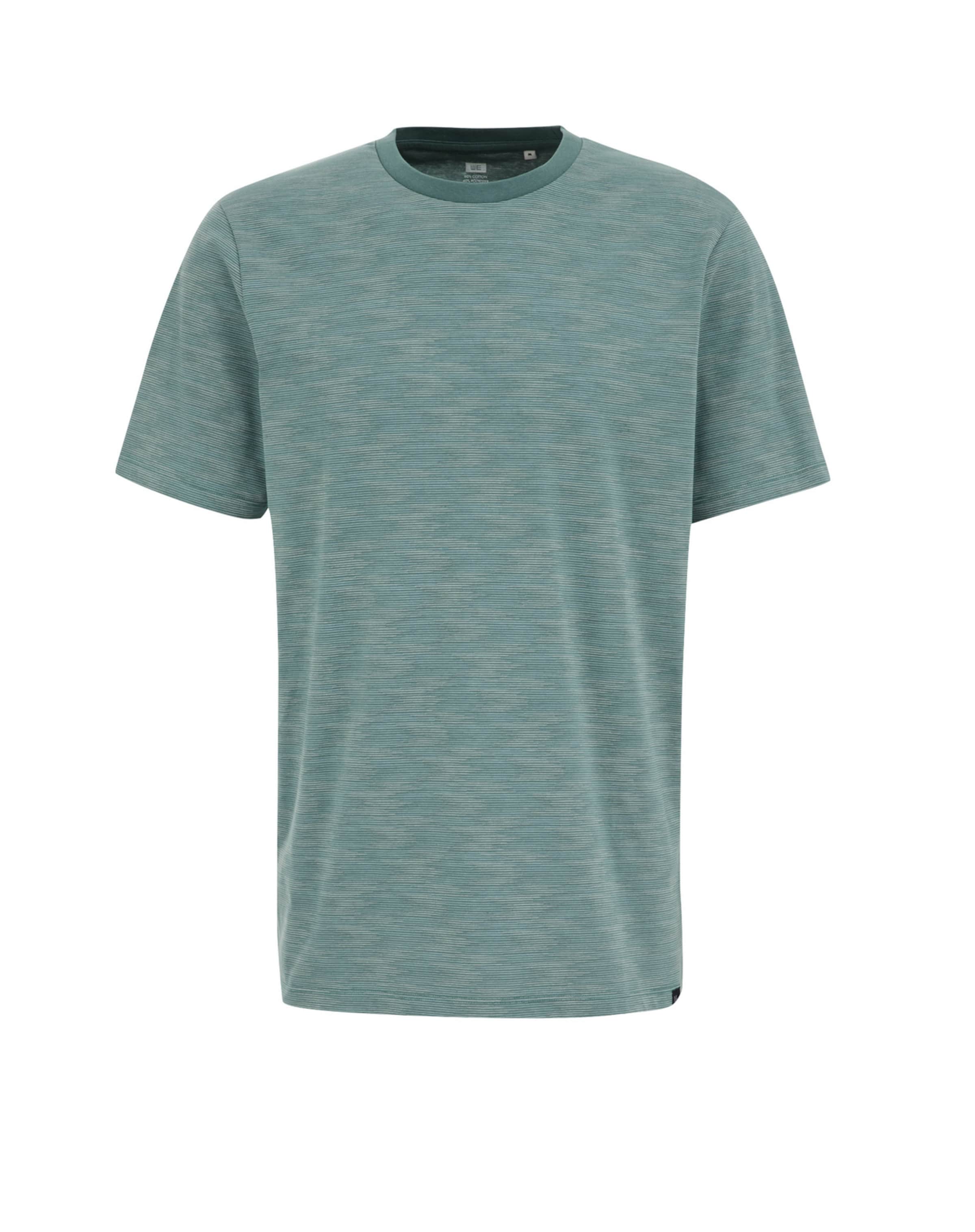 T-Shirt WE Fashion en vert : devant