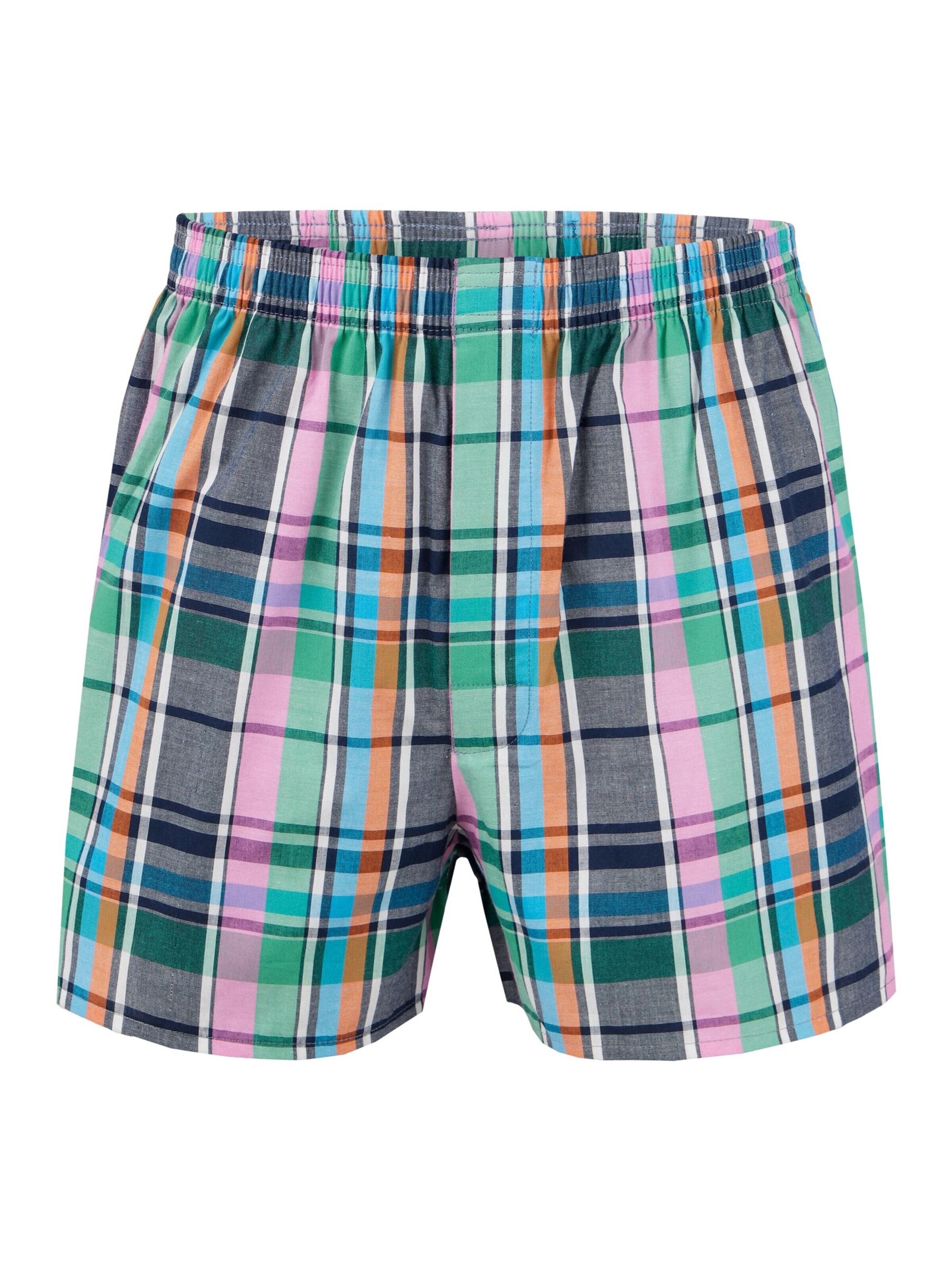City Life Boxershorts 'City Life Boxershorts im 10er-Pack kariert' in Gemengde kleuren