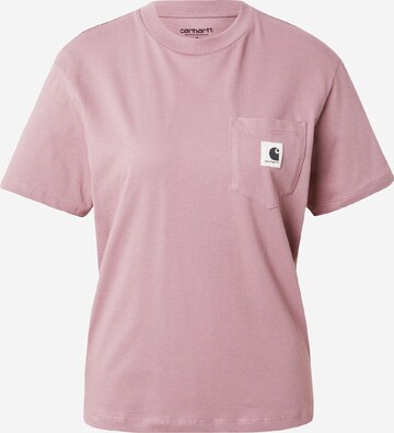 Carhartt WIP T-shirt i lila: framsida