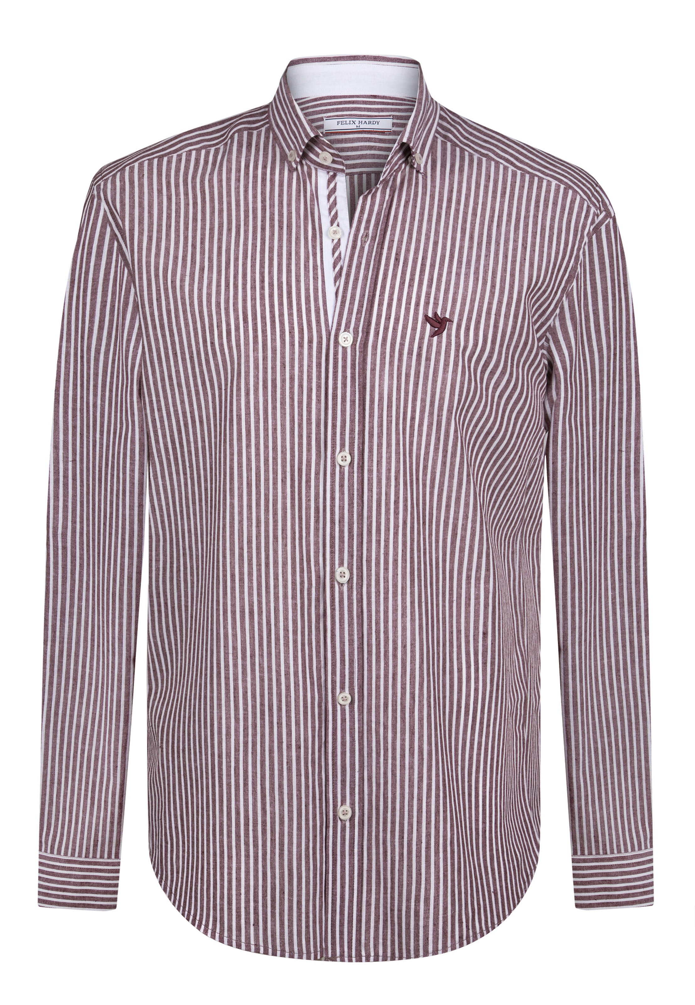 Chemise Felix Hardy en rouge : devant