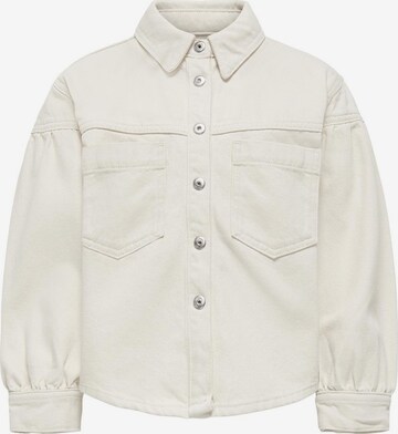 KIDS ONLY Between-Season Jacket 'Fly-Away' in White: front