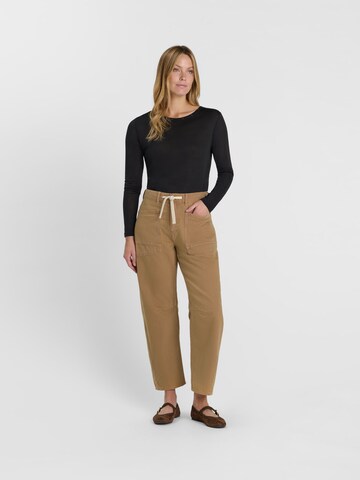Loosefit Jean Le Temps Des Cerises en marron : devant