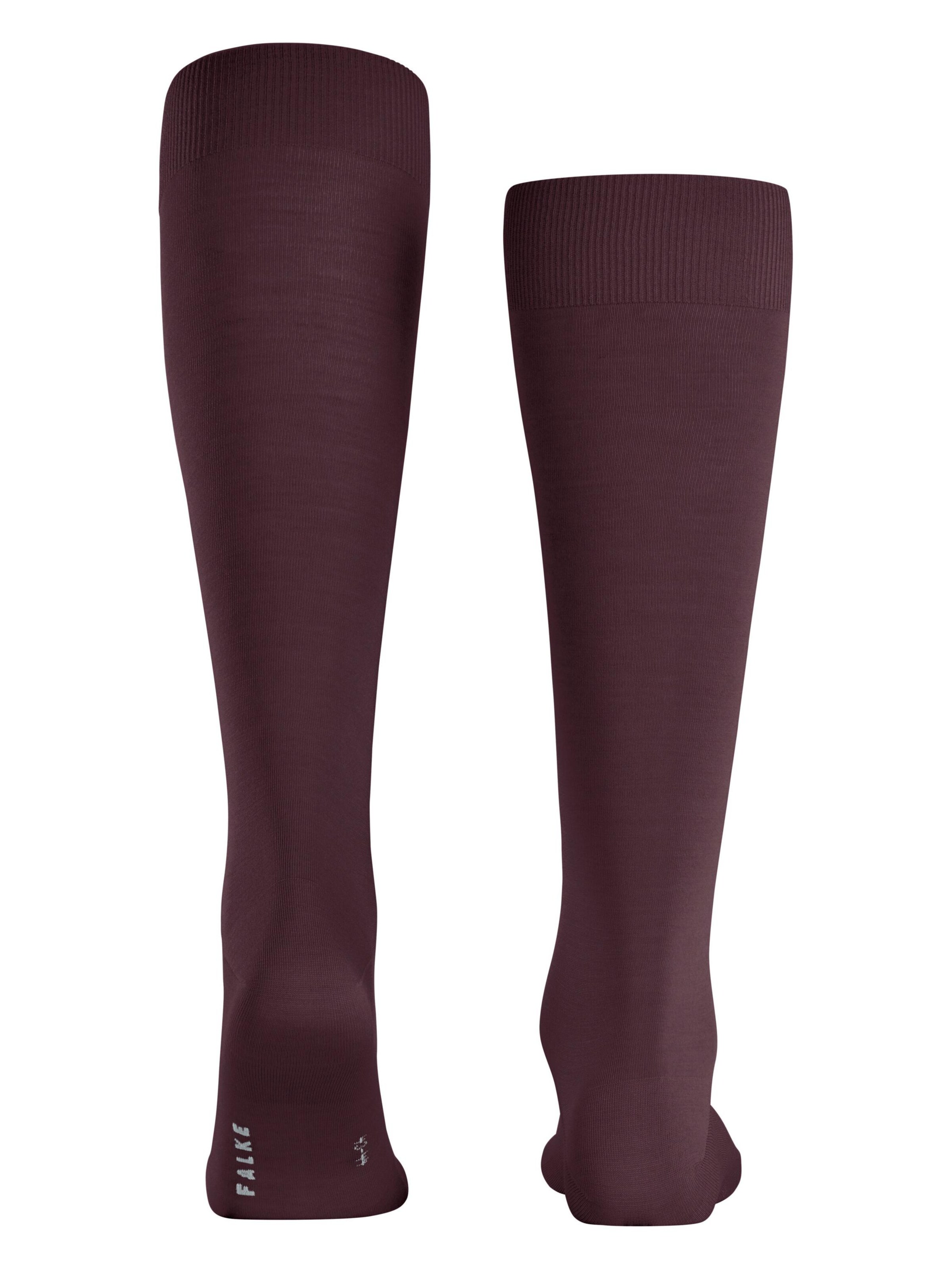 FALKE Knee High Socks 'ClimaWool' in Red