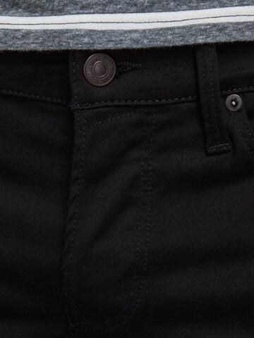 Coupe slim Jean 'GLENN' JACK & JONES en noir