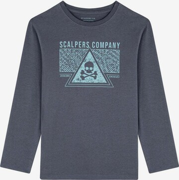 Scalpers Shirt in Blauw: voorkant