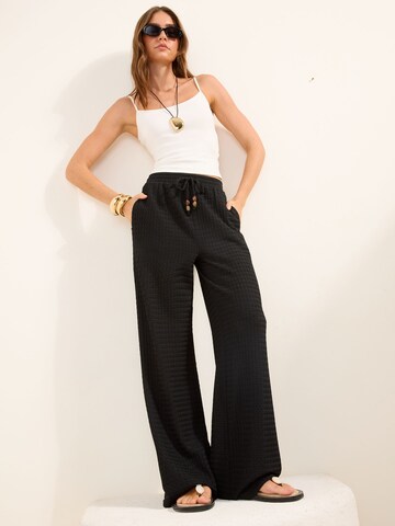 Wide Leg Pantalon Friends Like These en noir