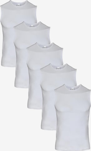 Maxte Unterhemd 'BASIC MAX Unterhemd 5er Pack' in Weiß: Vorderseite