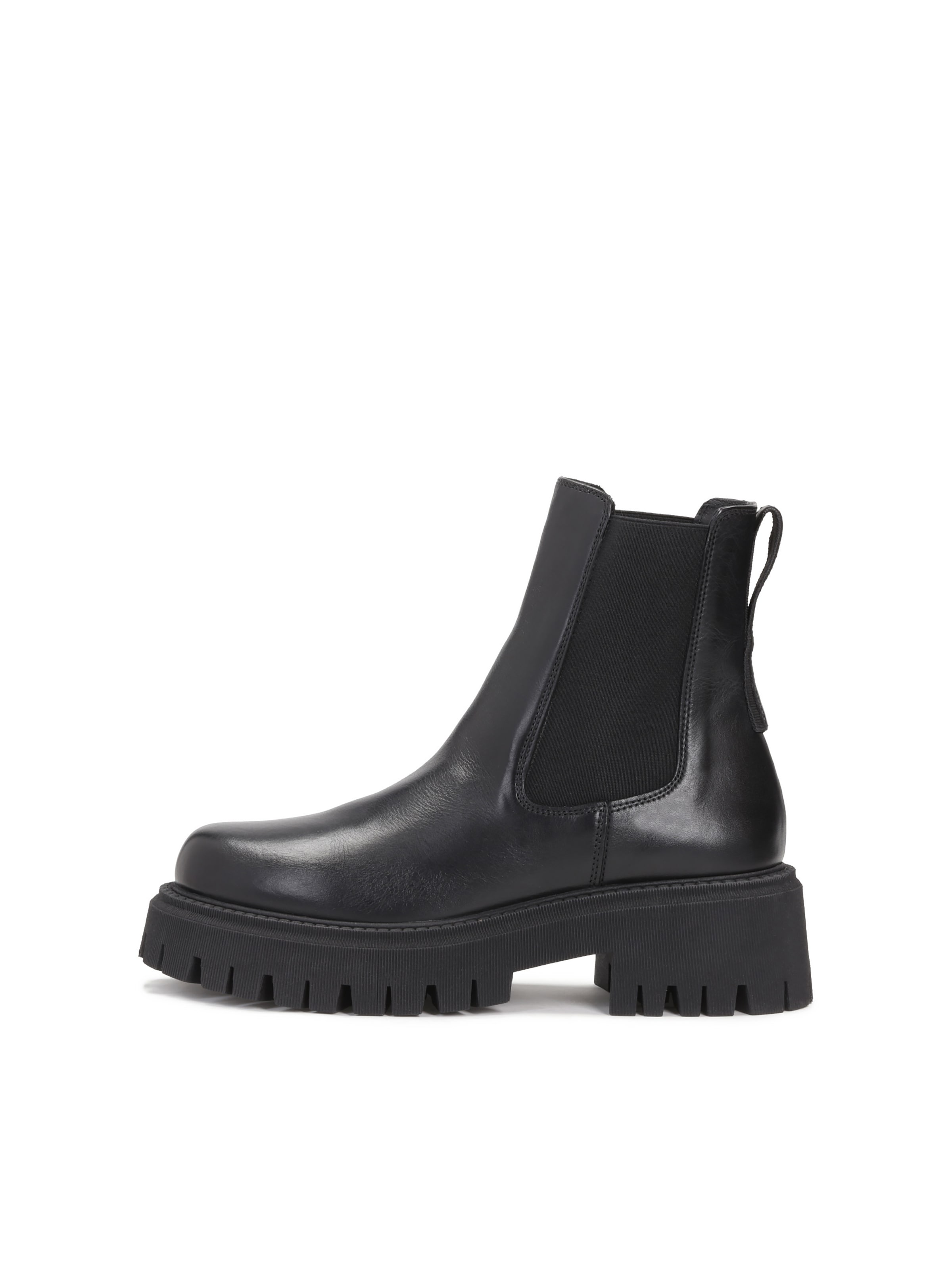 Kazar - Botas chelsea em preto: frente