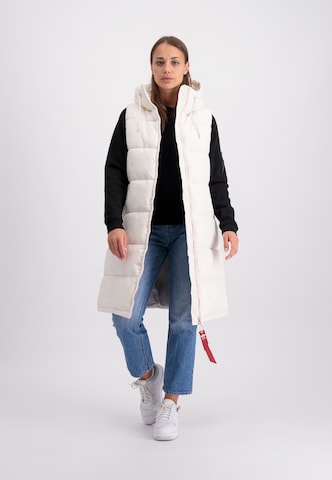 Gilet di ALPHA INDUSTRIES in bianco