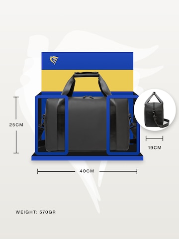 Sac week-end TRAVEL DUDE en noir