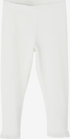 NAME IT Skinny Leggings 'Vista' in Weiß: predná strana