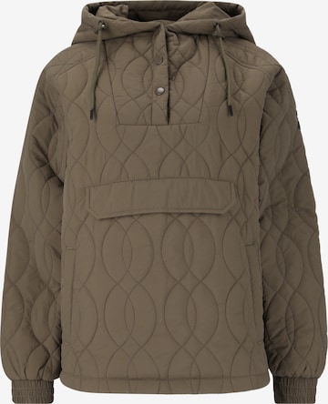 Weather Report Winter Jacket 'Valeria' in Brown: front