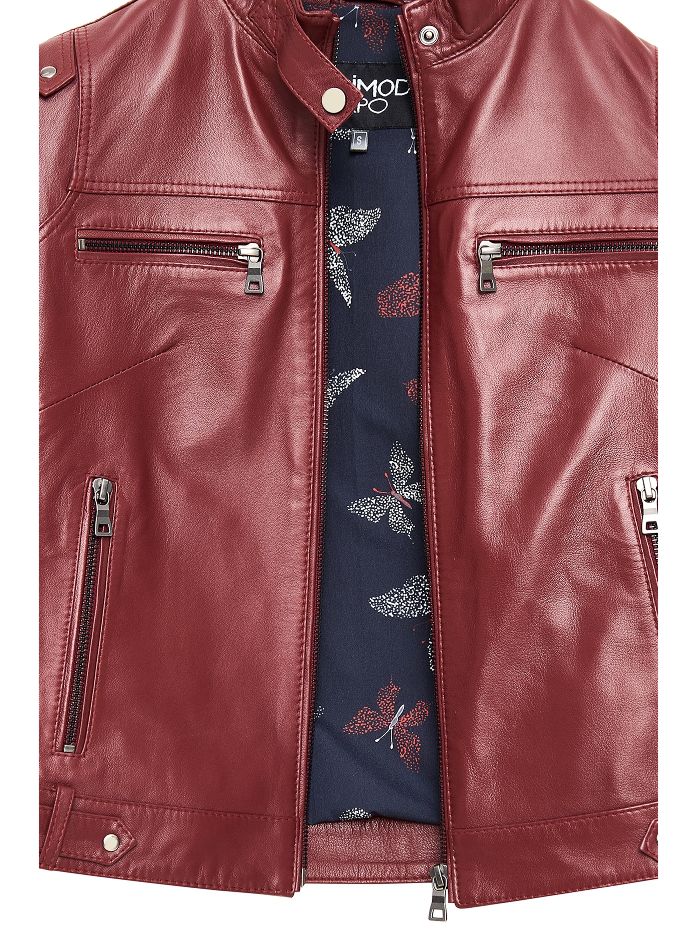 Veste mi-saison 'Vicky' Derimod en rouge