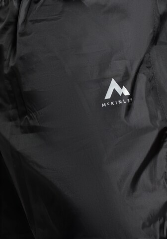 MCKINLEY Tapered Outdoorhose 'Longville IV' in Schwarz