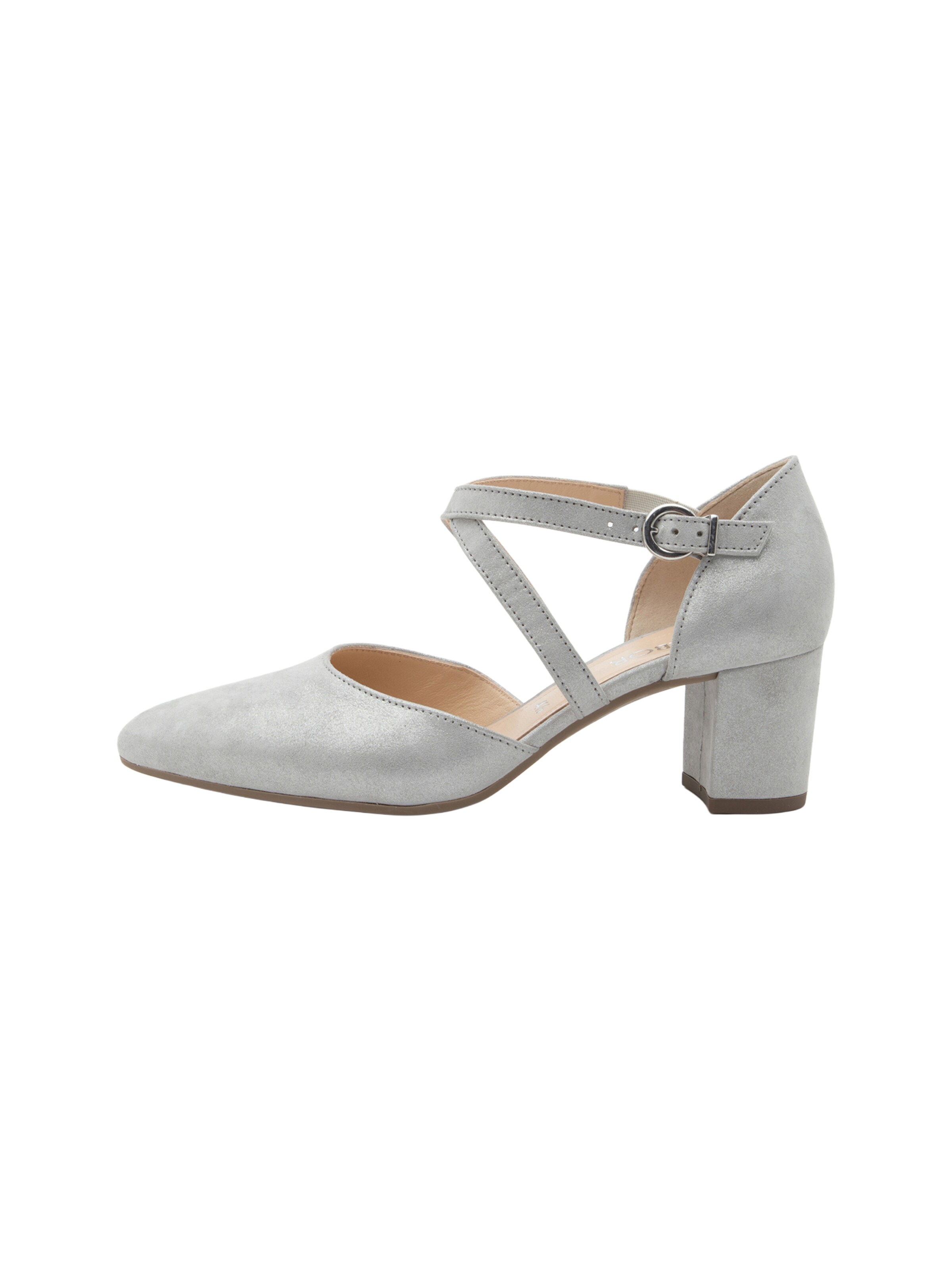 GABOR - Sapatos de salto em cinzento: frente