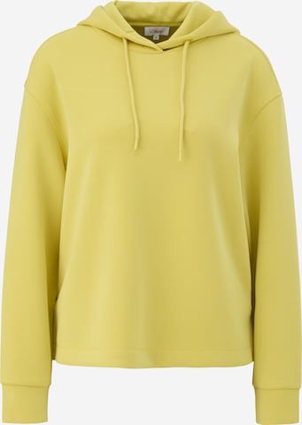 Sweat-shirt s.Oliver en jaune : devant