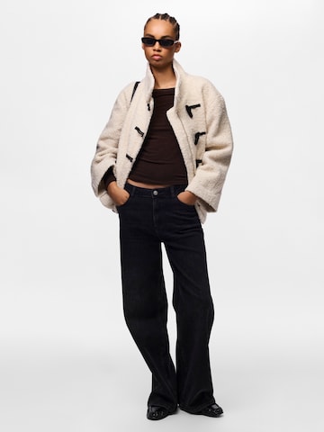 PIECES Between-seasons coat 'PCANNALISA' in Beige
