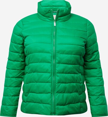 ONLY Carmakoma Between-Season Jacket 'TAHOE' in Green: front