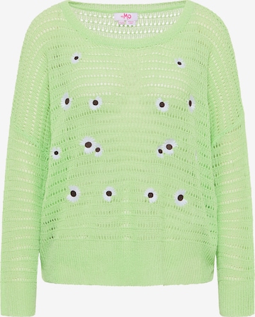 Pull-over MYMO en vert : devant