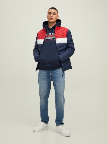 JACK & JONES Sweatshirt 'RON' in Blue