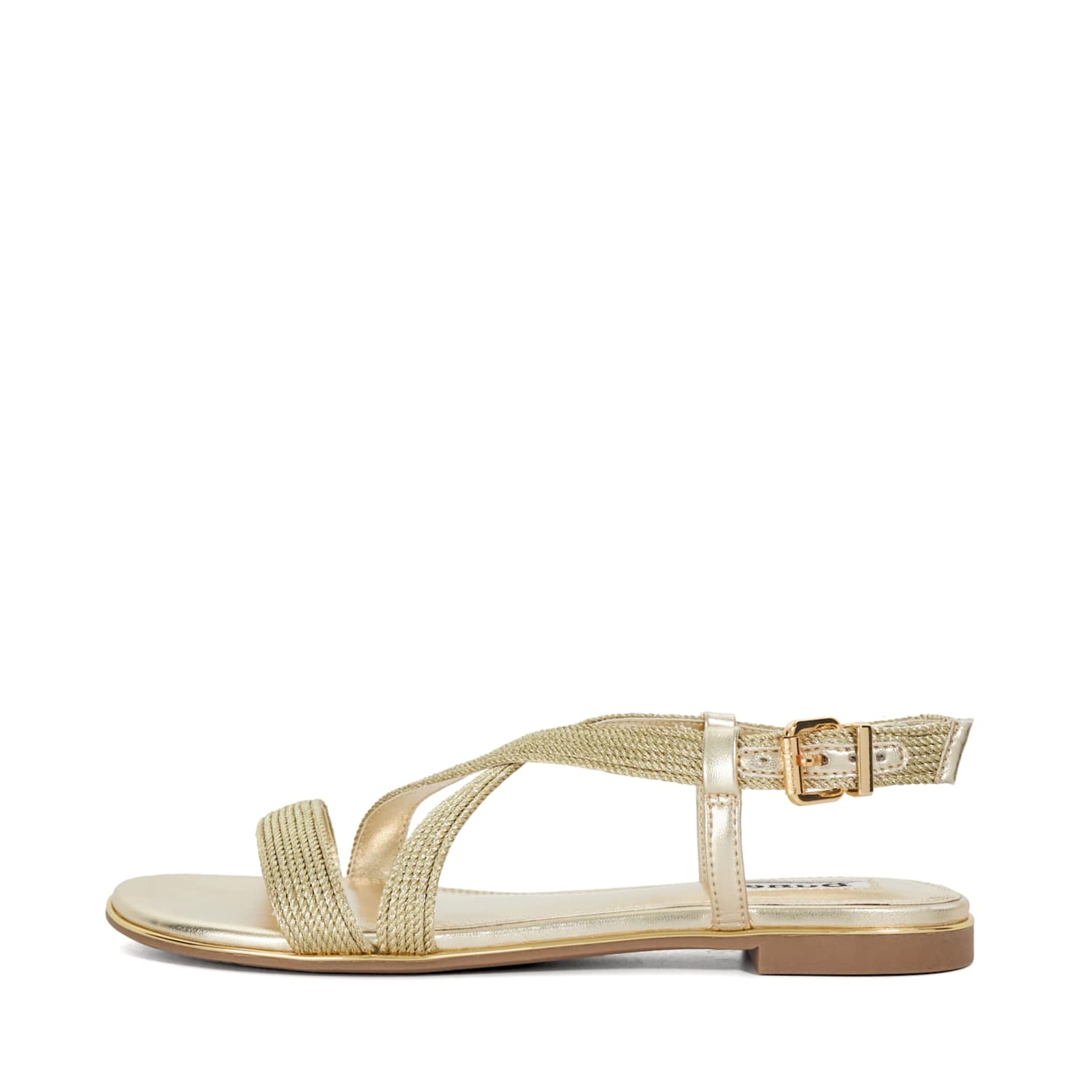 Sandales à lanières 'Lope' Dune LONDON en or