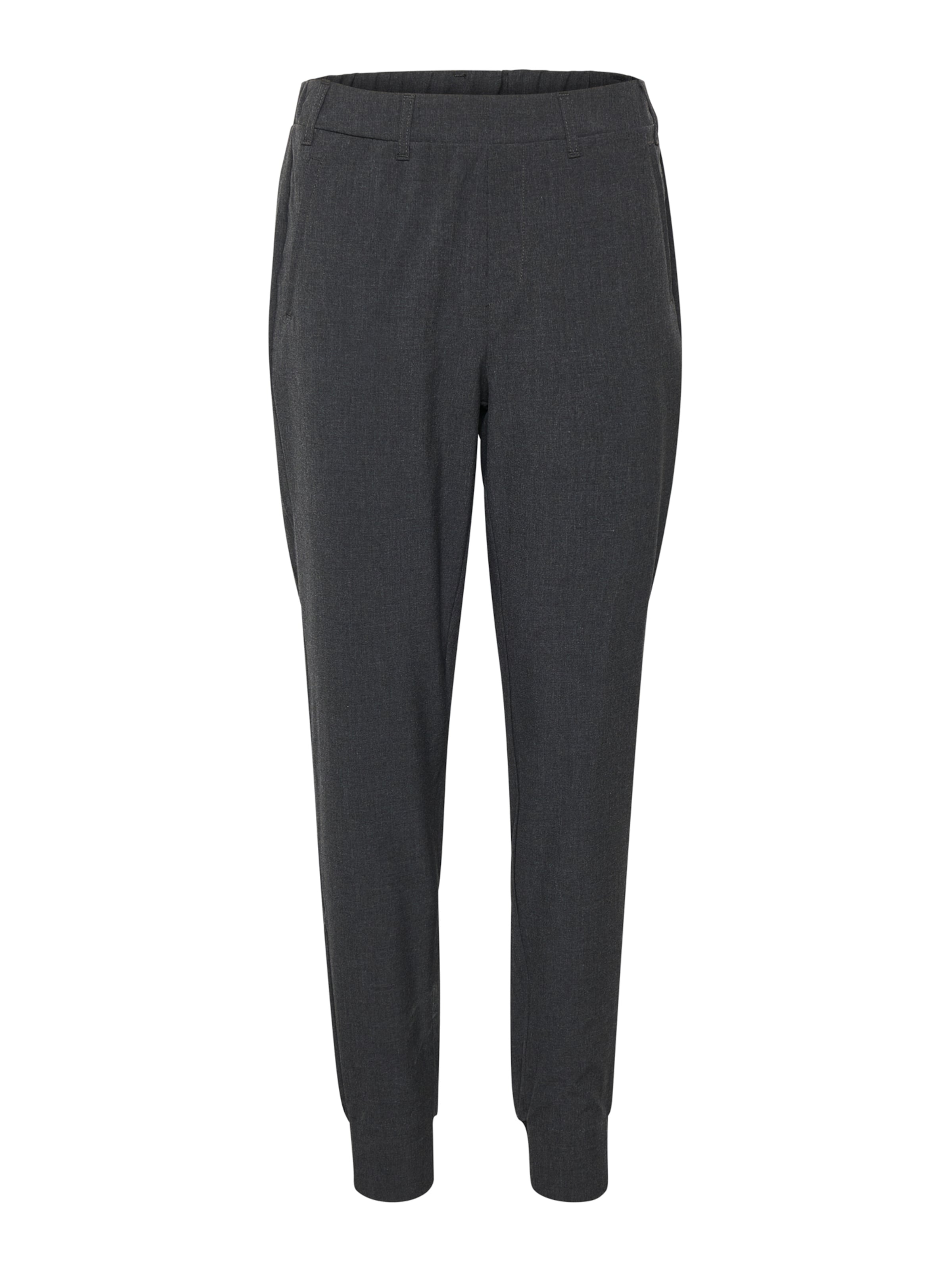 Tapered Pantaloni &#x27;KA Hannie&#x27; di Kaffe in grigio: frontale