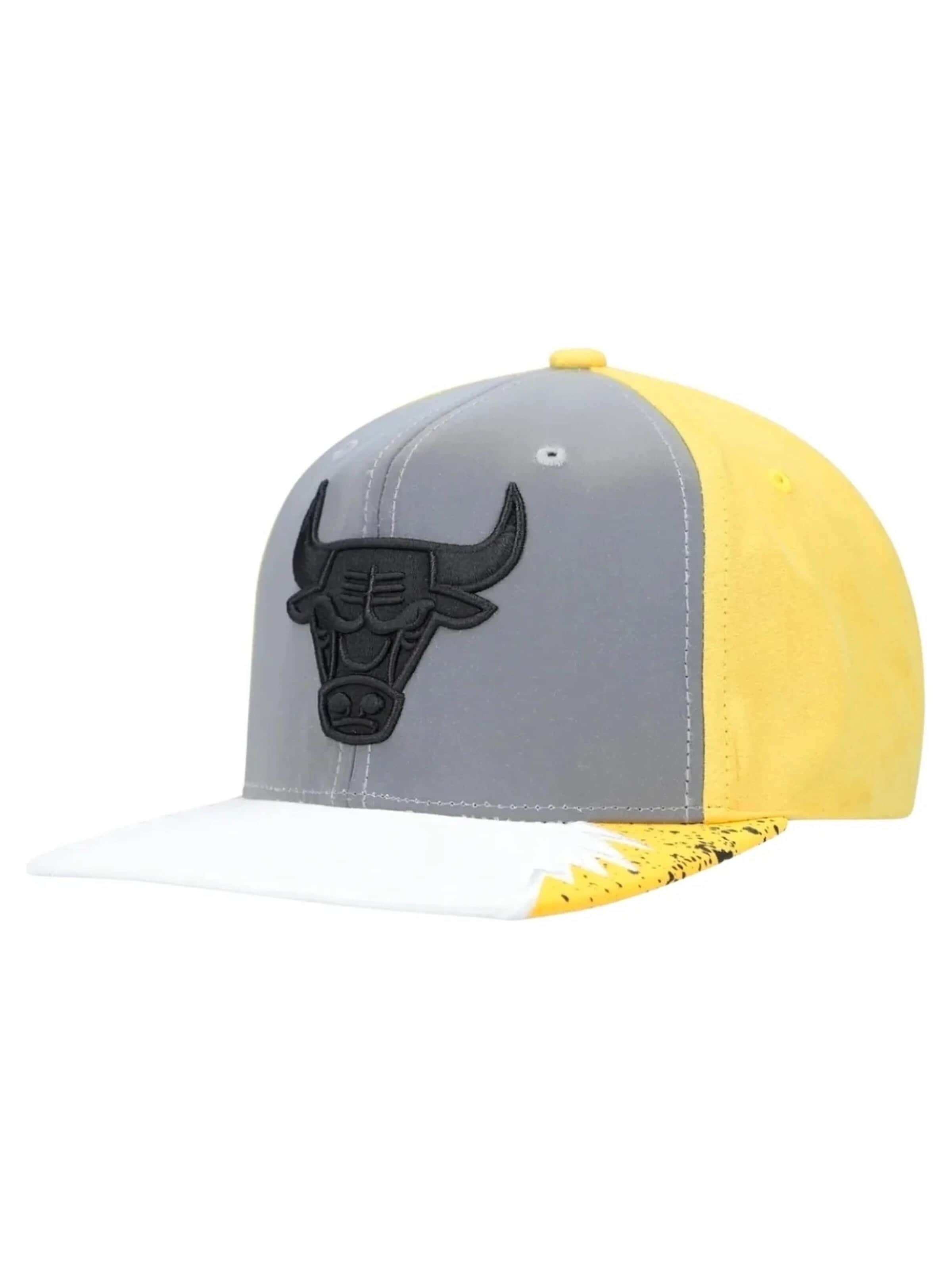 Mitchell & Ness Pet 'Gorra mitchell & ness blanca/amarilla day 5 snapback' in Wit