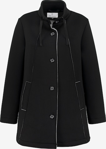 Ulla Popken Between-Season Jacket in Black: front