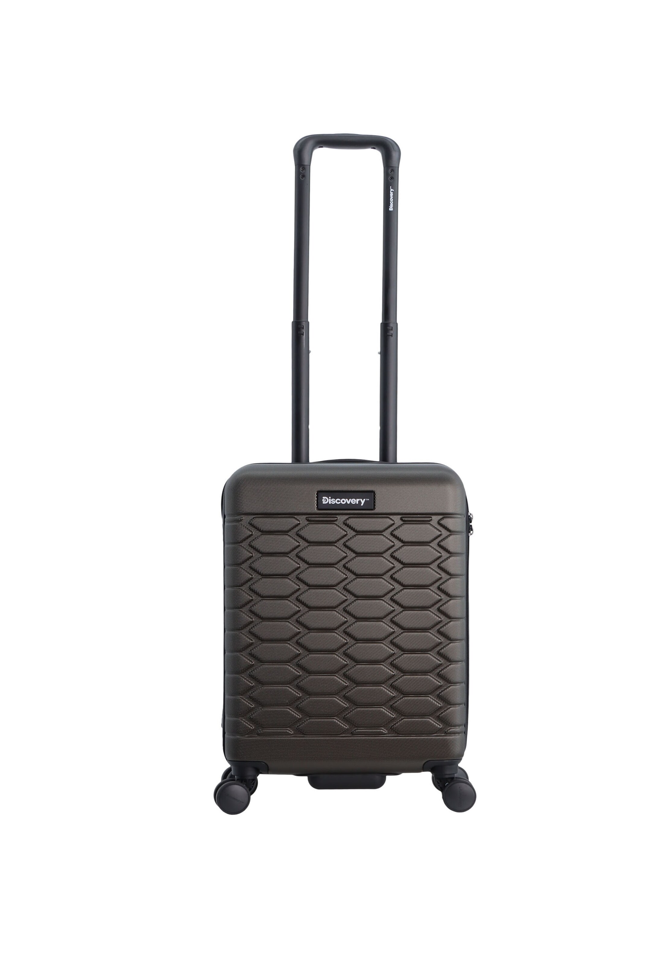 Discovery Suitcase 'REPTILE' in Brown: front