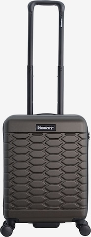 Discovery Suitcase 'REPTILE' in Brown: front