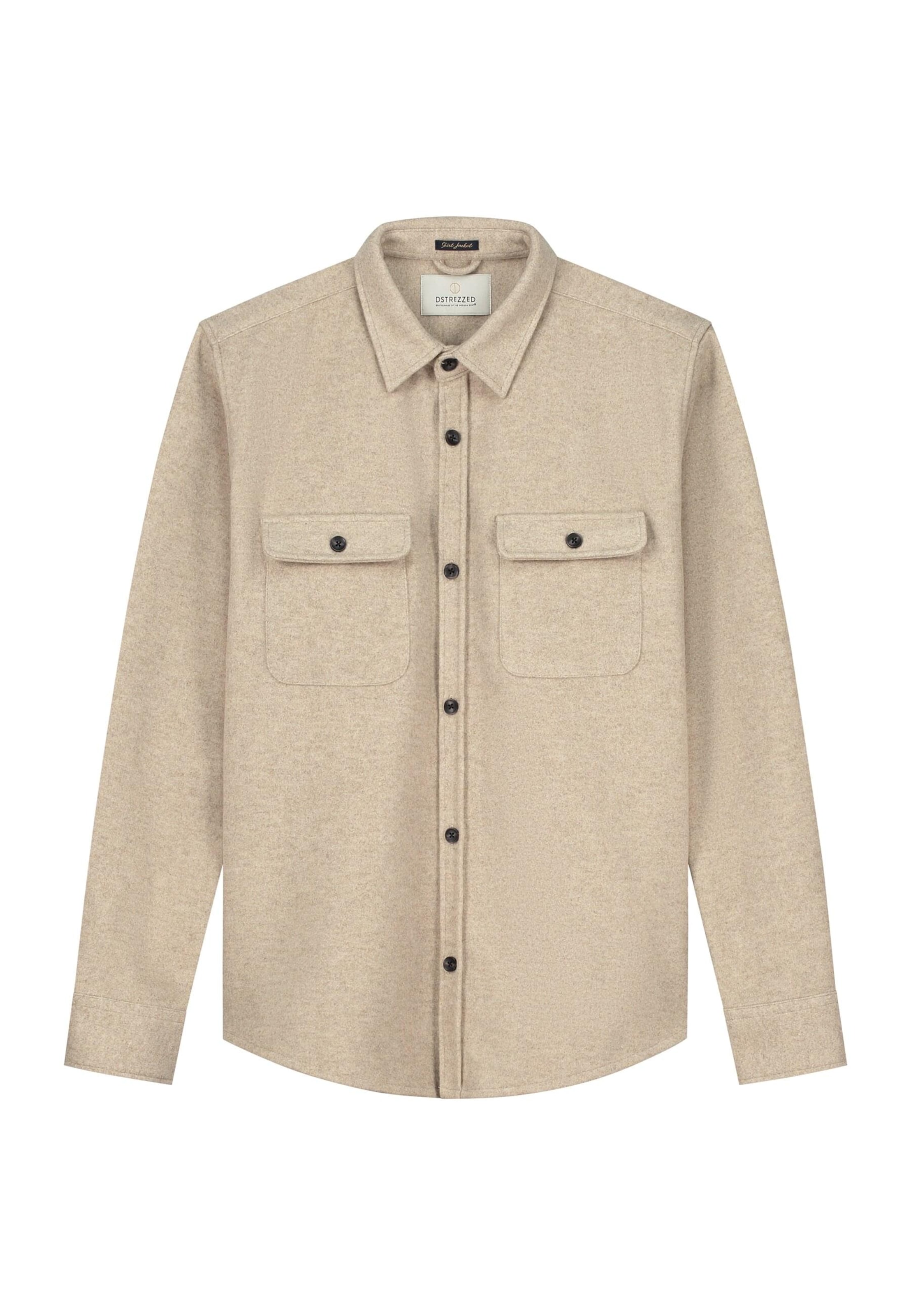 Dstrezzed Jacke 'Ulrik' in Beige: Vorderseite